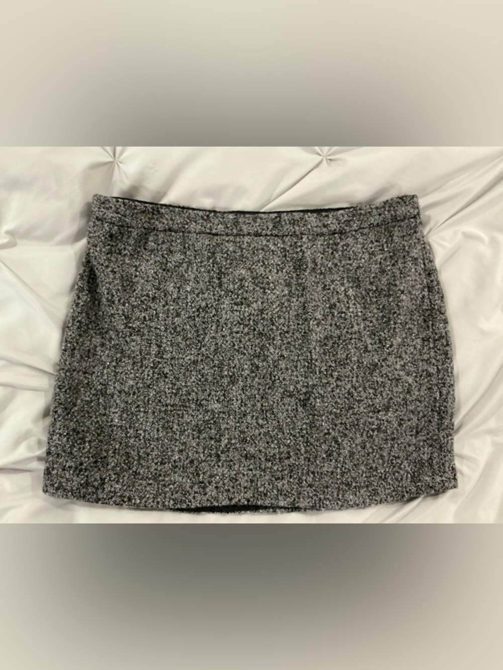 EUC - Women’s GAP Classic Gray Tweed Mini Skirt - Size 14
